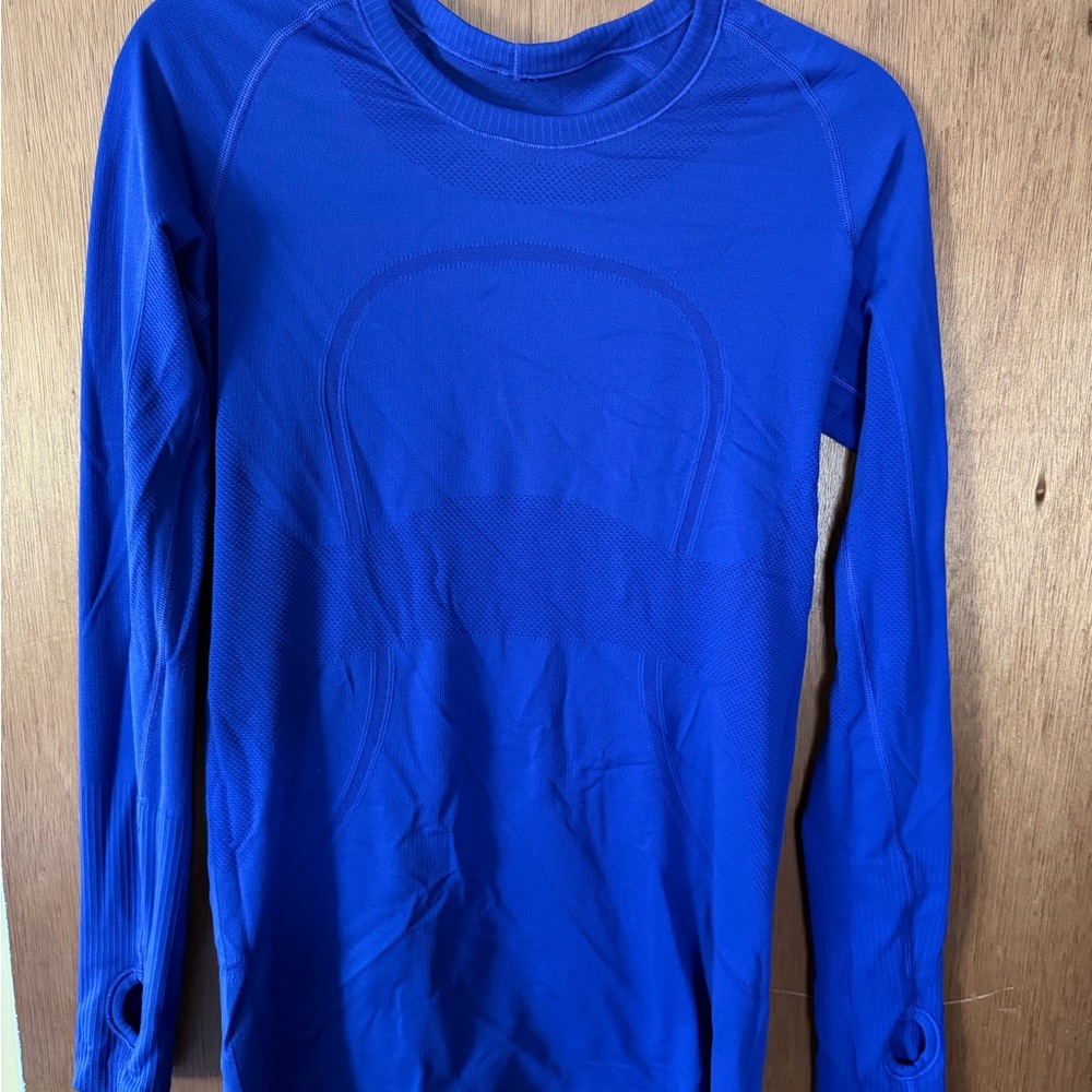 Lululemon swiftly tech long sleeve purple